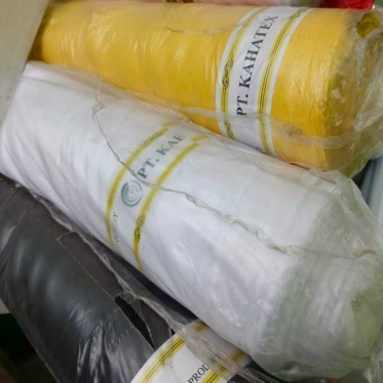 New KAIN PELES ROLL / BAHAN PELES KAHATEX HABUTAI UNTUK BENDERA DEKORASI BACKDROP (ROLL)Premium