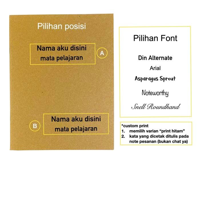 

Buku Tulis Sekolah Garis 24 lembar paket isi 10 pcs tidak Perlu Sampul - cover polos