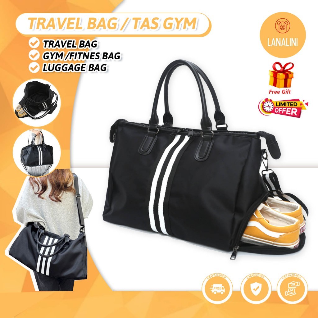 ESPECIALTas Gym Fitness Yoga Sports Travel Bags Pria Wanita Cowok Cewek Cowo Cewe Hand Carry Bag Ant