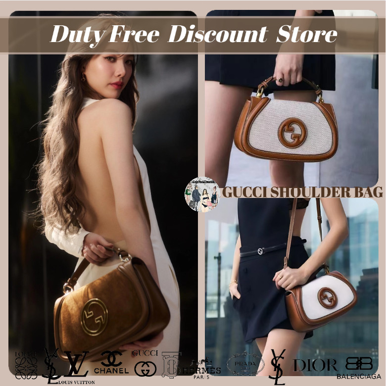 Gucci Blondie Kecil Top Onhandle Bag Tas Bahu Handbag Untuk Wanita Messenger Tote Bag