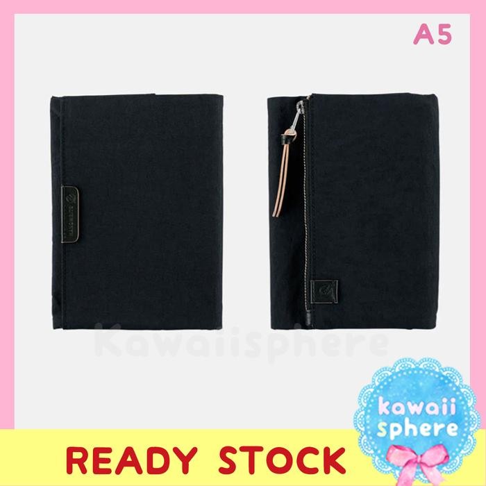 

READY Hobonichi Tragen Cover (Only) A5 / A6 / Weeks Size | Tragen (Black) | Hobonichi 2025 Design Cover | Ready Stock Handcarry Jepang - A5