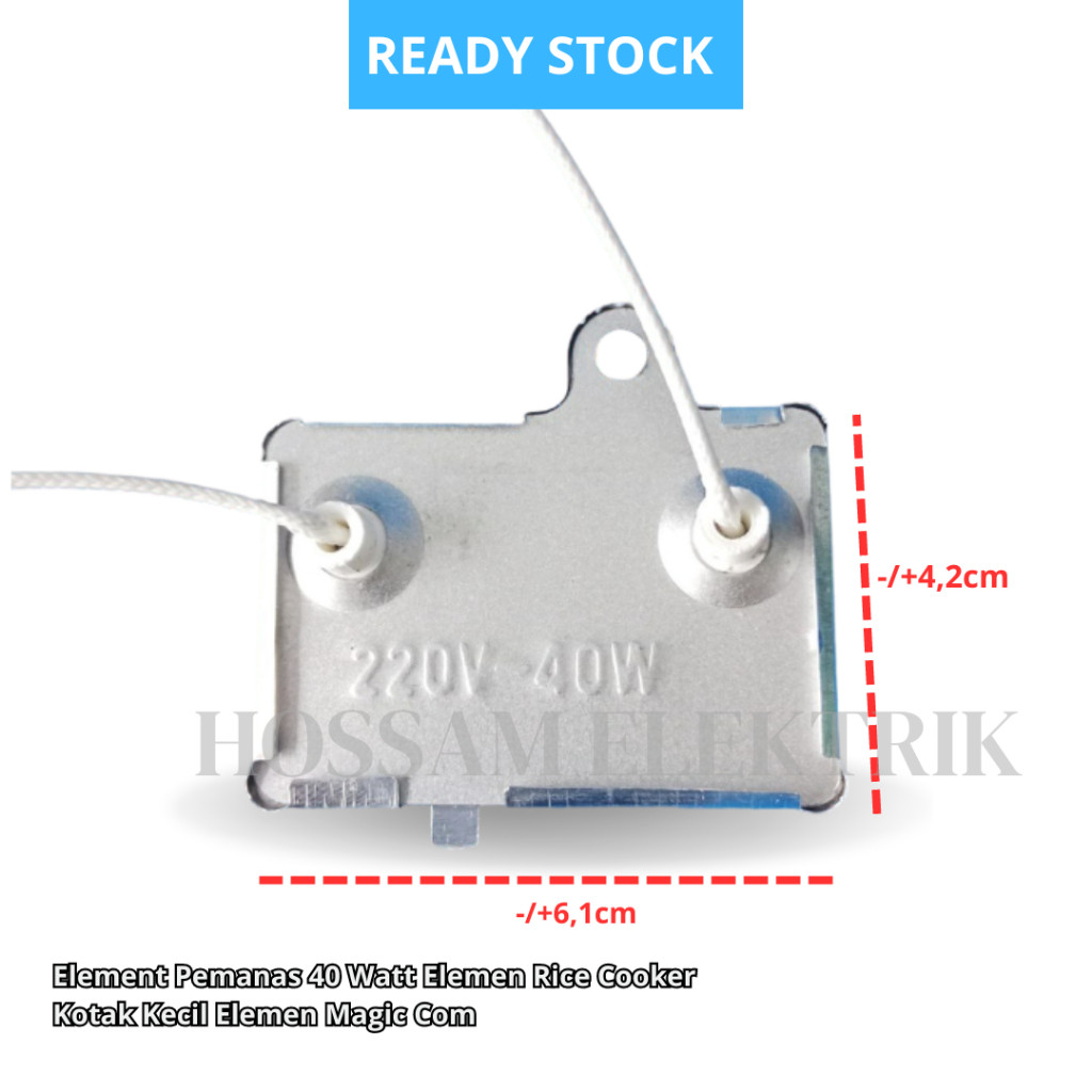 Element Pemanas 40 Watt Elemen Rice Cooker Kotak Kecil Elemen Magic Com