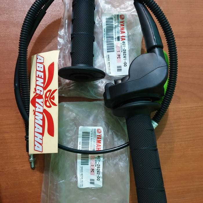 READY Gas Spontan YZ 125 tanpa kabel Gas Original Yamaha Japan