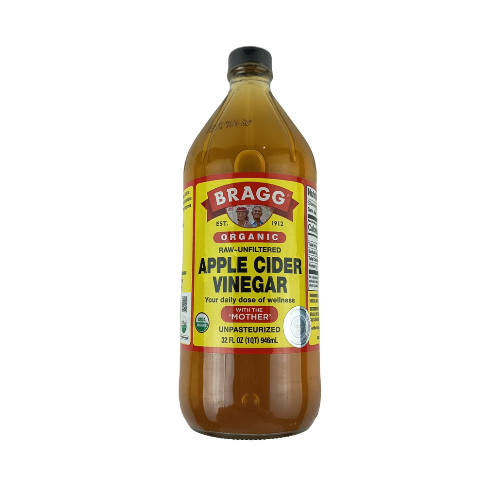 

Bragg Organic Raw Unfiltered Apple Cider Vinegar 32Oz 946Ml Cuka Apel