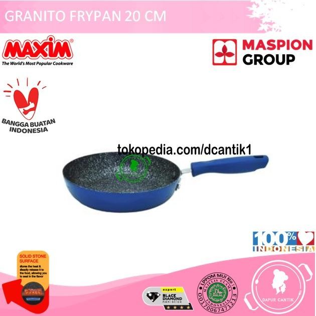 FRYPAN GRANITO 20 CM MAXIM TEFLON MASPION - NO BUBBLE