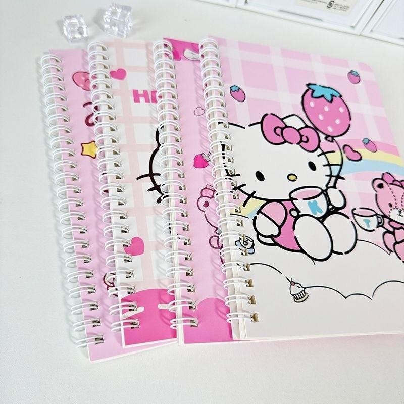 

Notebook Aesthetic Spiral A5 Pink Korea 60 Lembar Untuk Diary & Catatan Alat Tulis