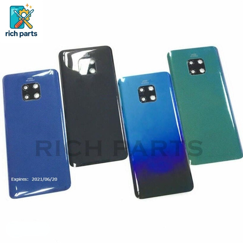 Housing Huawei Mate 20 Pro Back Door BackCover For Mate 20 Pro Plus Ring Kamera
