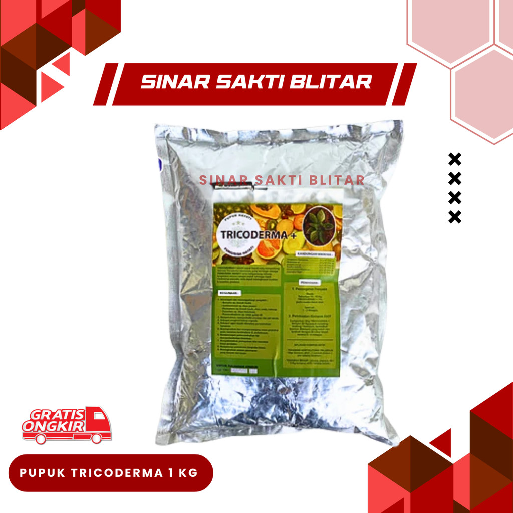 PUPUK TRICODERMA 1 KG - Tricoderma 1 Kg - Pupuk Tricoderma - pupuk organik tricoderma - Pupuk Hayati