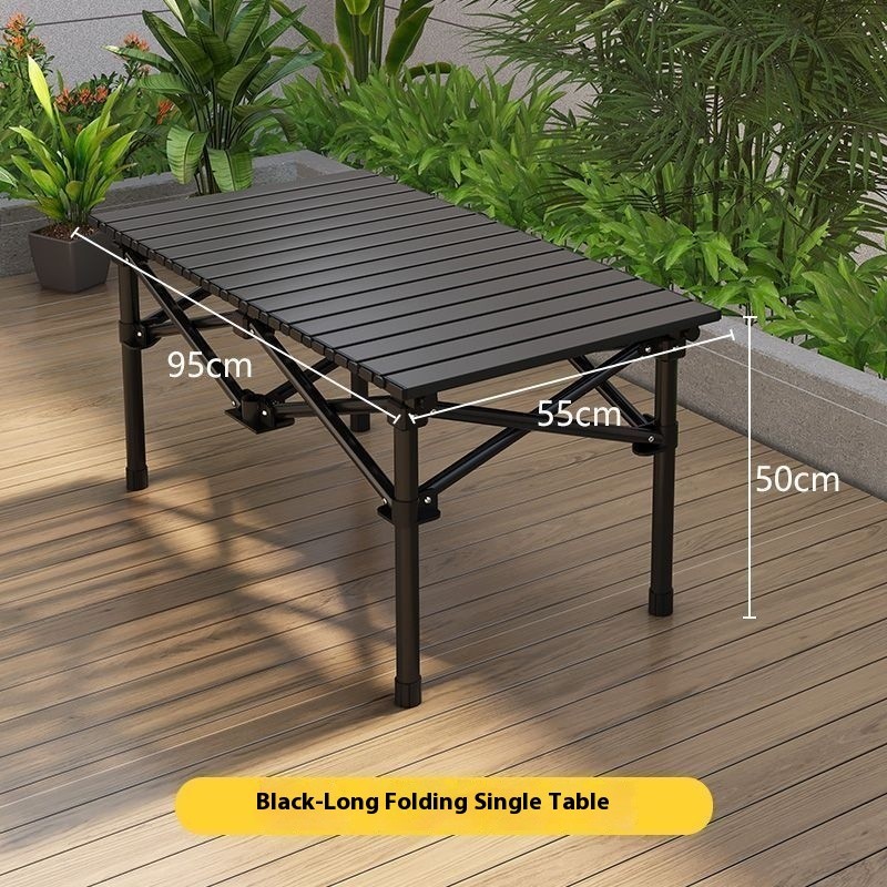 Outdoor Table  Chair Set Folding Table Portable Backrest Leisure Art Sketching Multifunctional Moon 