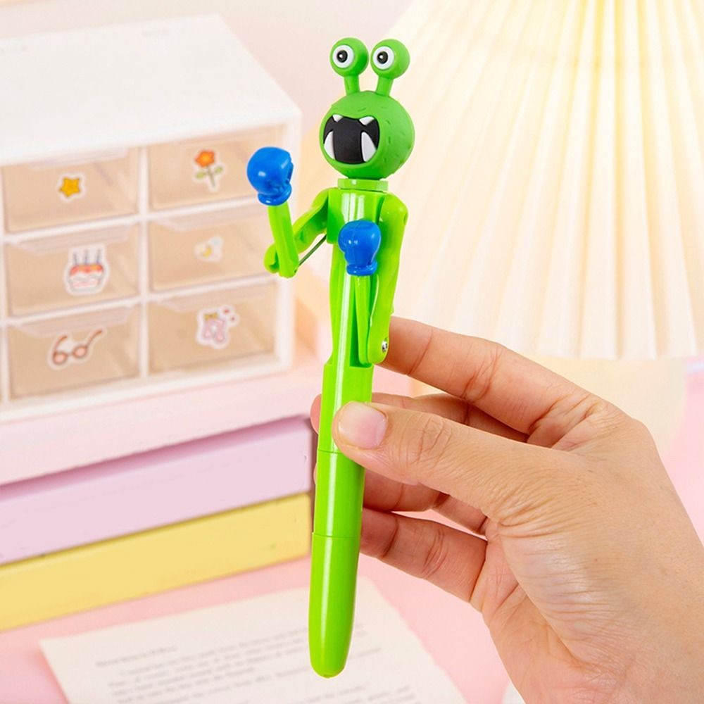 

Signature Interactive Boxing Pen Boring Writing Fun Mechanism Fist Pen 1.0mm Press Ballpoint Pen Boxing Fighting Pen