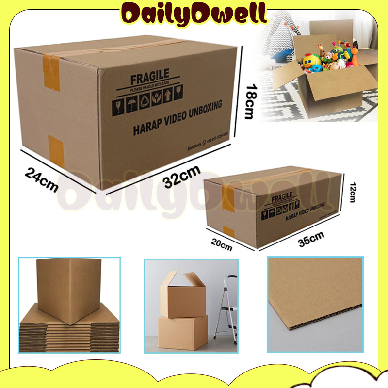 

kardus polos besar 32cmx24cmx18cm/kardus packing/ box kardus single wall coklat/