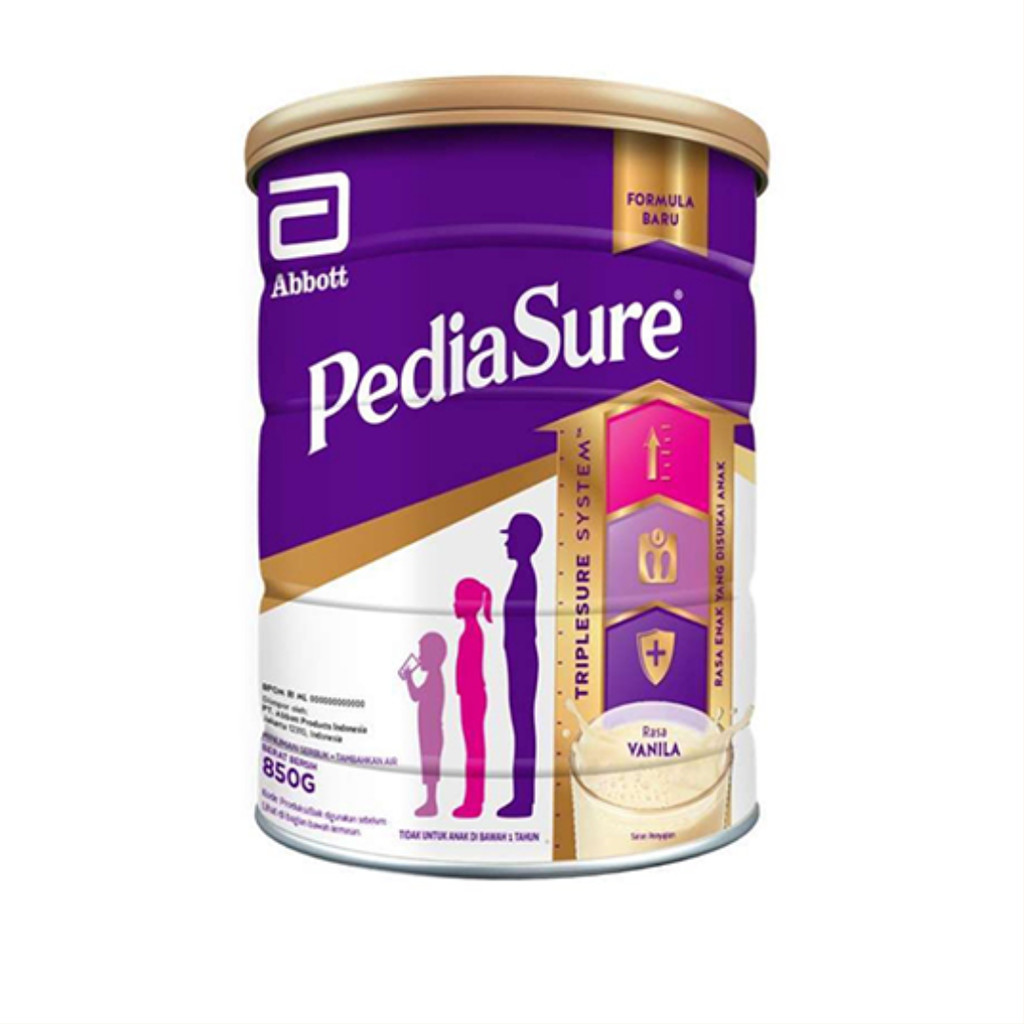 

PEDIASURE TRIPLESURE SYSTEM 850GR (VANILLA) - Susu Pertumbuhan 1+