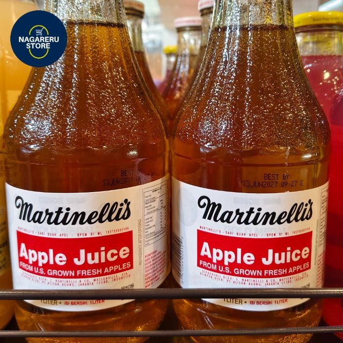 

Martinelli's apple juice 1 liter botol