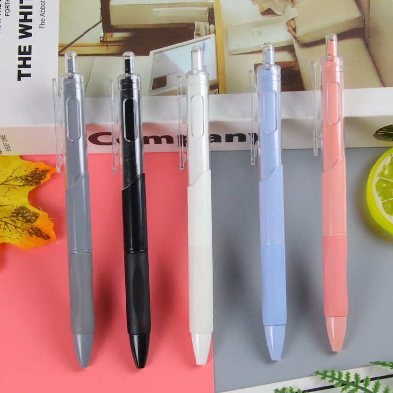 

SB 1 Pcs Pena Cetekan Pastel Tinta HItam Gel Pen Pulpen Gel Retractable 4 Warna 0.5mm/ Alat Tulis Kantor Sekolah Aesthetic