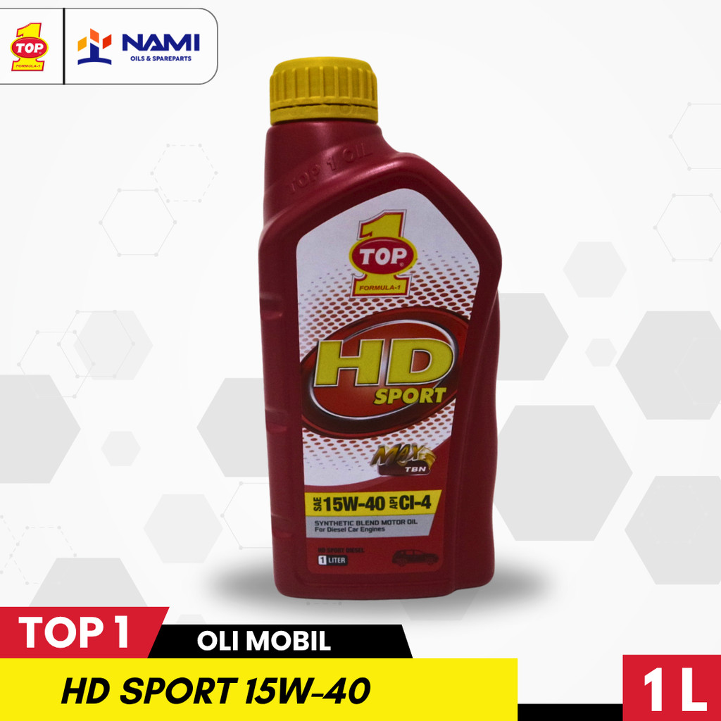 *TOP 1 HD SPORT 15W40 * Oli mobil Diesel synthetic - Original