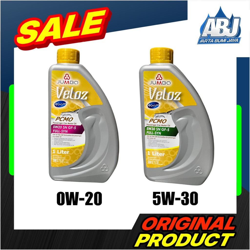 Oli Mobil Jumbo Veloz 5W-30 0W-20 1Liter