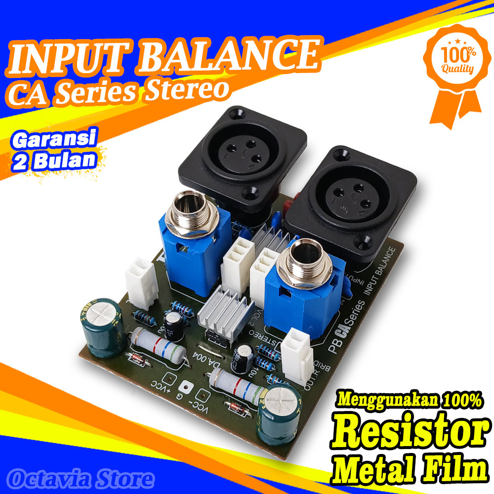 Kit Input Balance Stereo CA Series Original Kualitas Premium