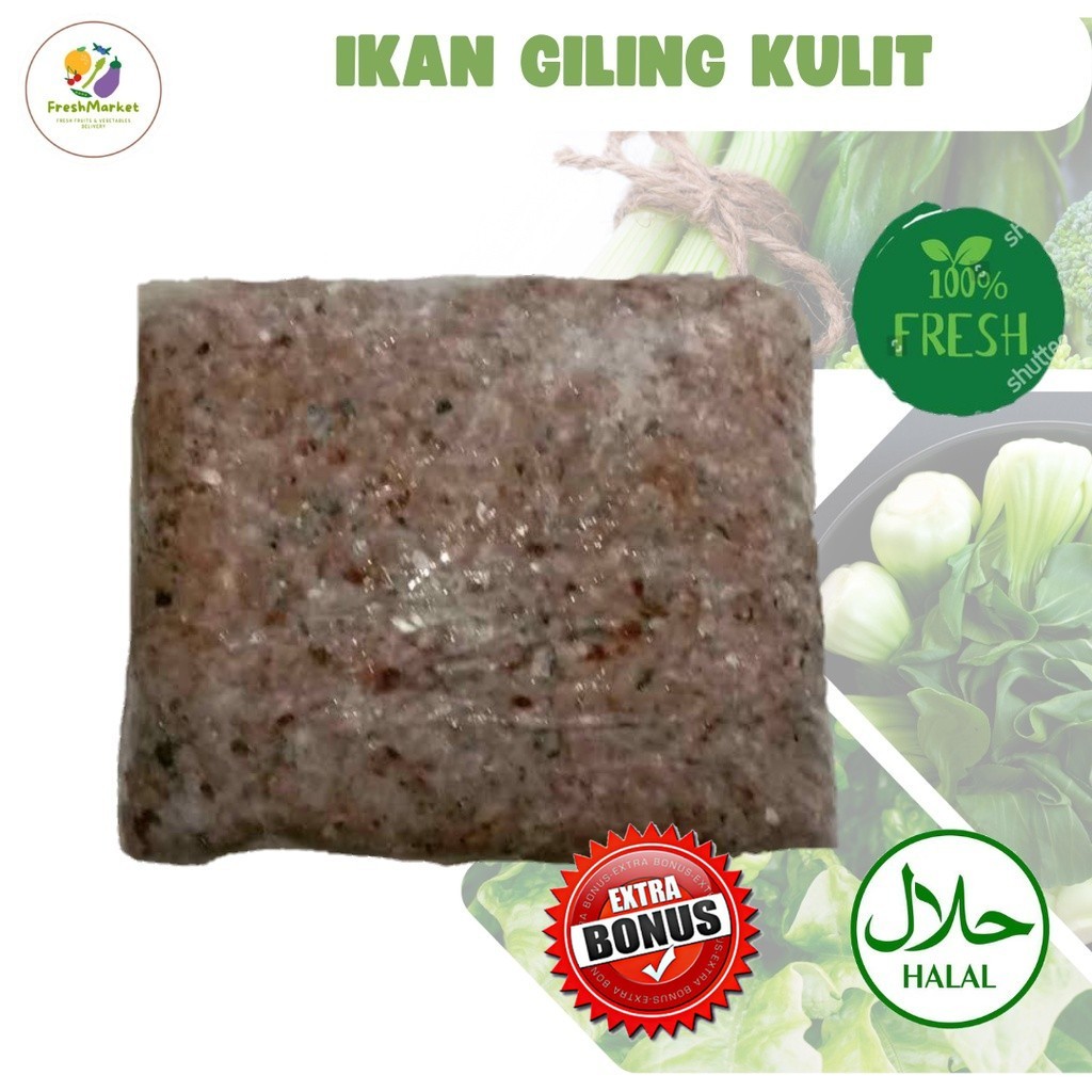 

Ikan Giling Kulit Segar 1 Kg Sayurinstant