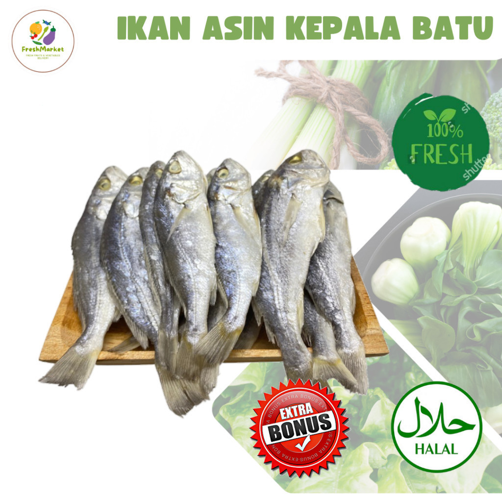 

Ikan Asin Kepala Batu 250 Gram Sayurinstant