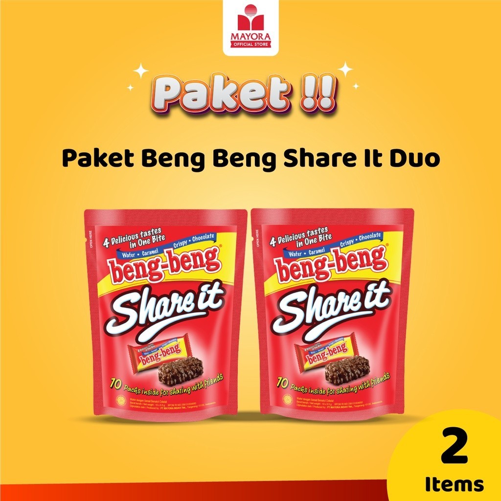 

Paket Beng-Beng Share It Duo
