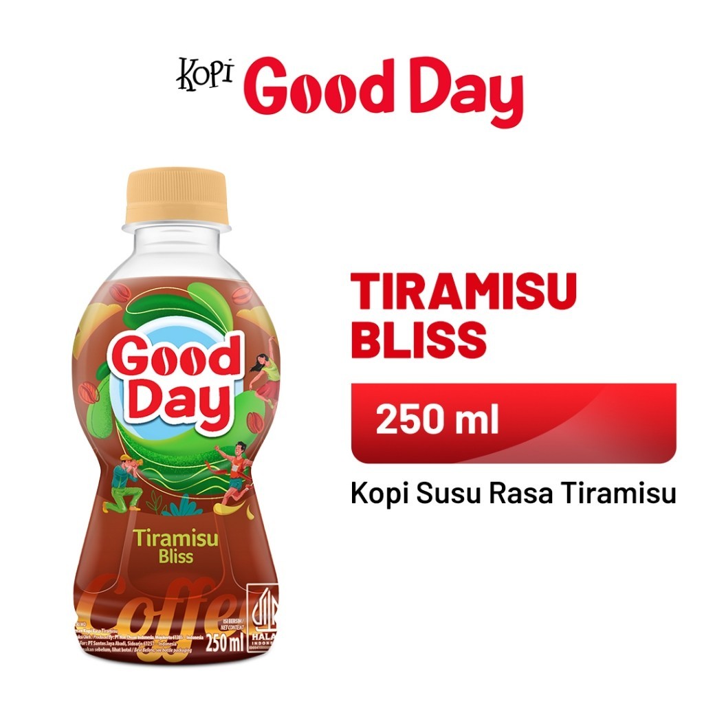 

GOOD DAY Tiramisu Bliss Ready To Drink 250 ml