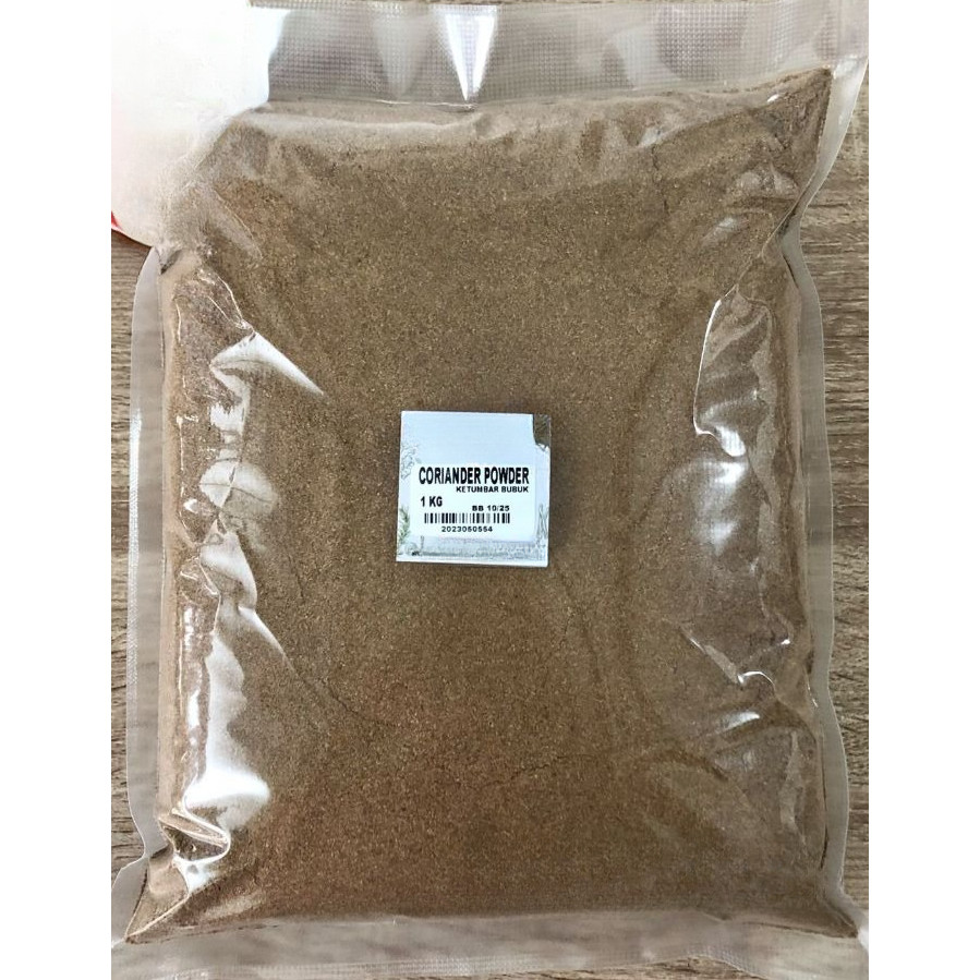 

Bubuk Ketumbar Murni 1 kg / Coriander Powder 1 kg / Pure Coriander Ground / Ketumbar Bubuk