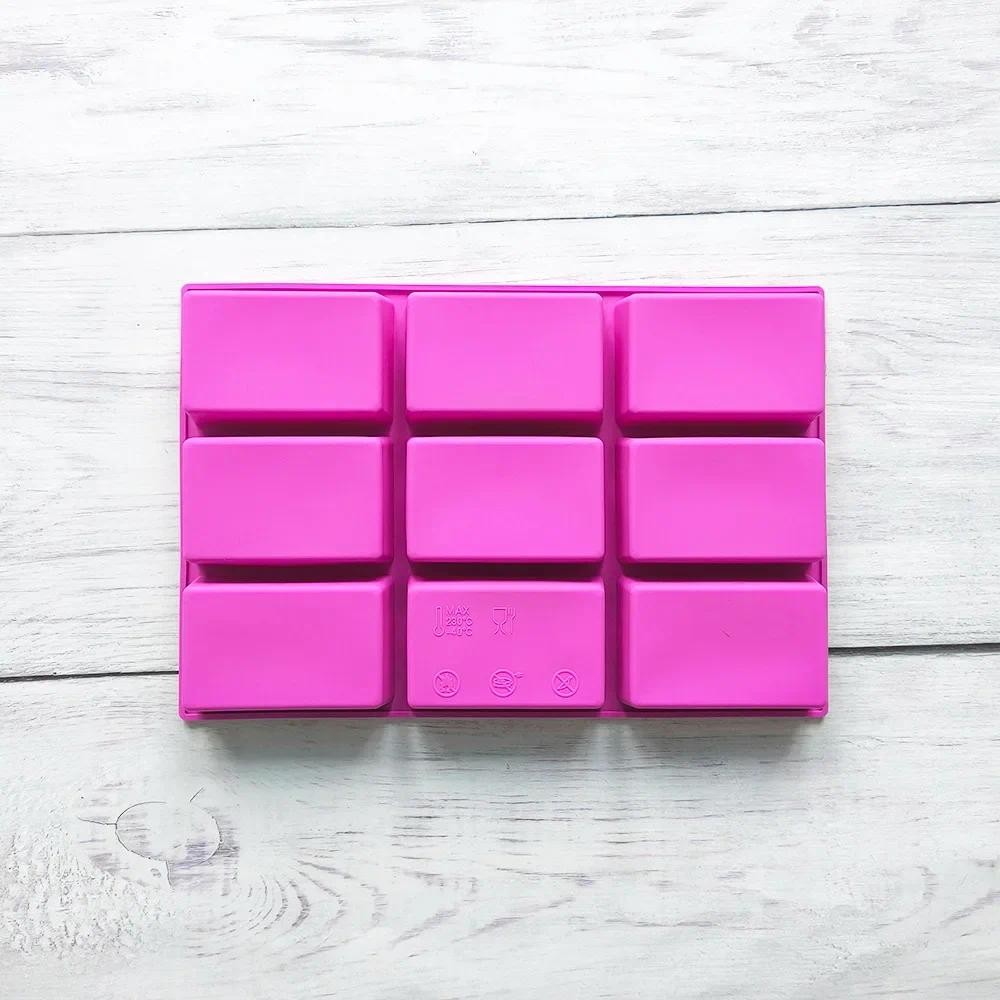 

1Pcs Silicone Soap Mold Candle Mold Rectangular Reusable BPA Free Food Grade Easy Release DIY Wax Candle Making Craft Supplie25