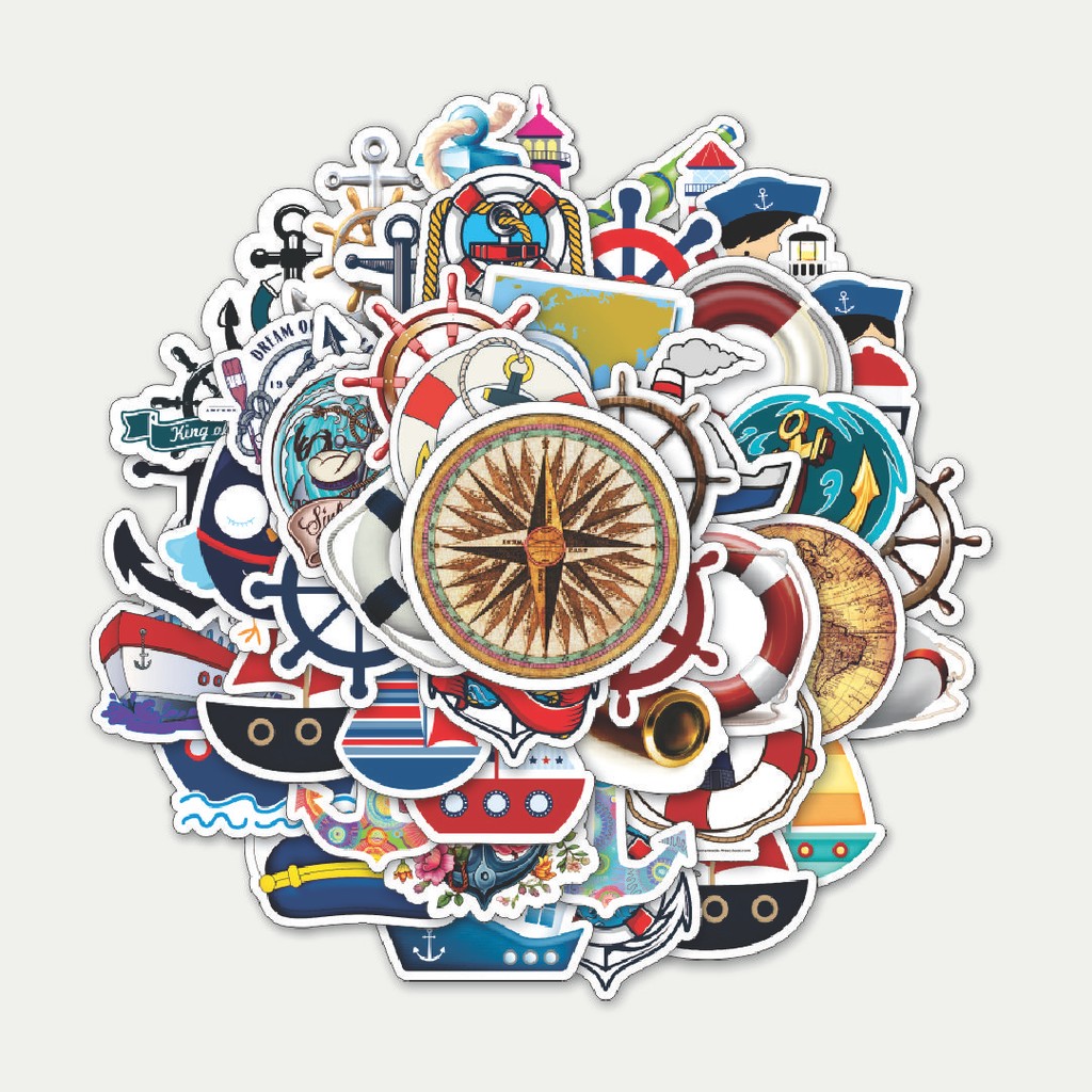 

Sticker Pack Stiker Nautical Art Ocean Expeditions Series [Seri Ekspedisi Laut Seni Bahari] | Sticker TUMBLR | Stiker LAPTOP KOPER HELM