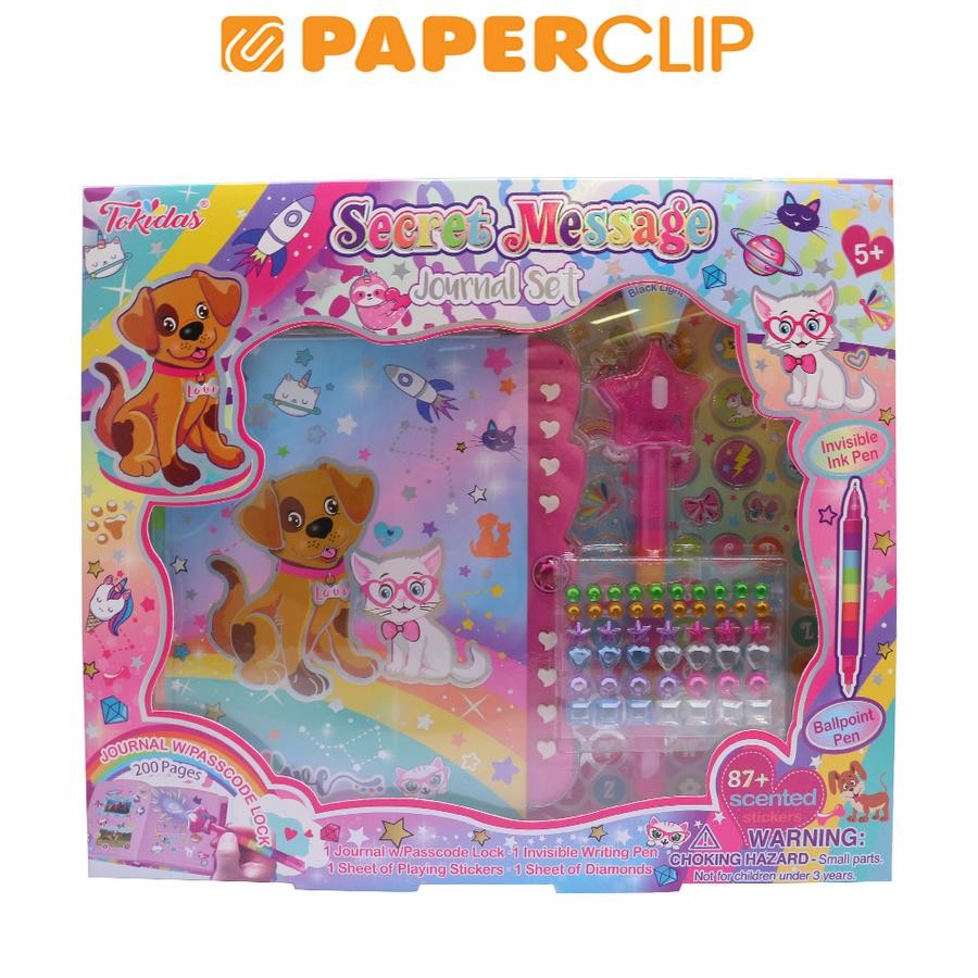 

MAINAN ANAK TOKIDAS JOURNAL SET SECRET MESSAGE T117D