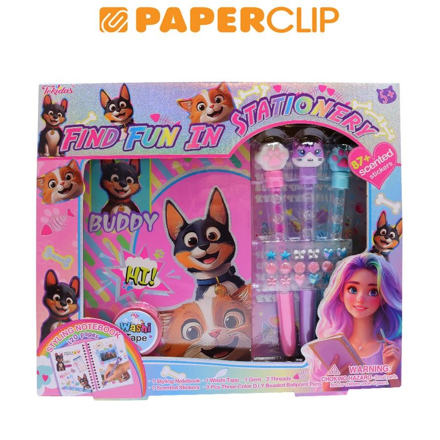 

MAINAN ANAK TOKIDAS FIND FUN IN STATIONERY T129CF