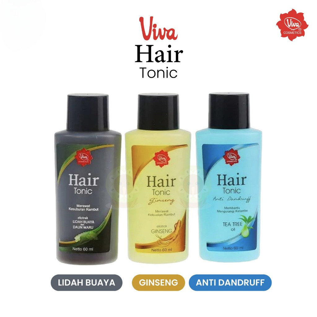 VIVA HAIR TONIC 60ML - TONIC RAMBUT