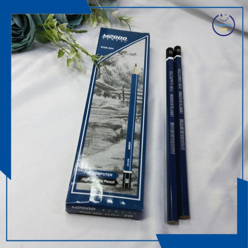 

HKS GROSIR Pensil 2B M2000 Computer Warna Isi 12pcs Murah