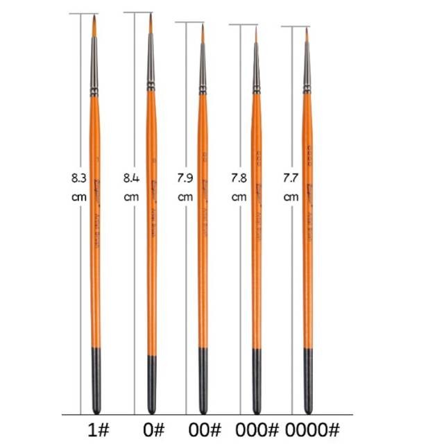 

Giorgione brush G-1010 size 0000 , 000, 00,0