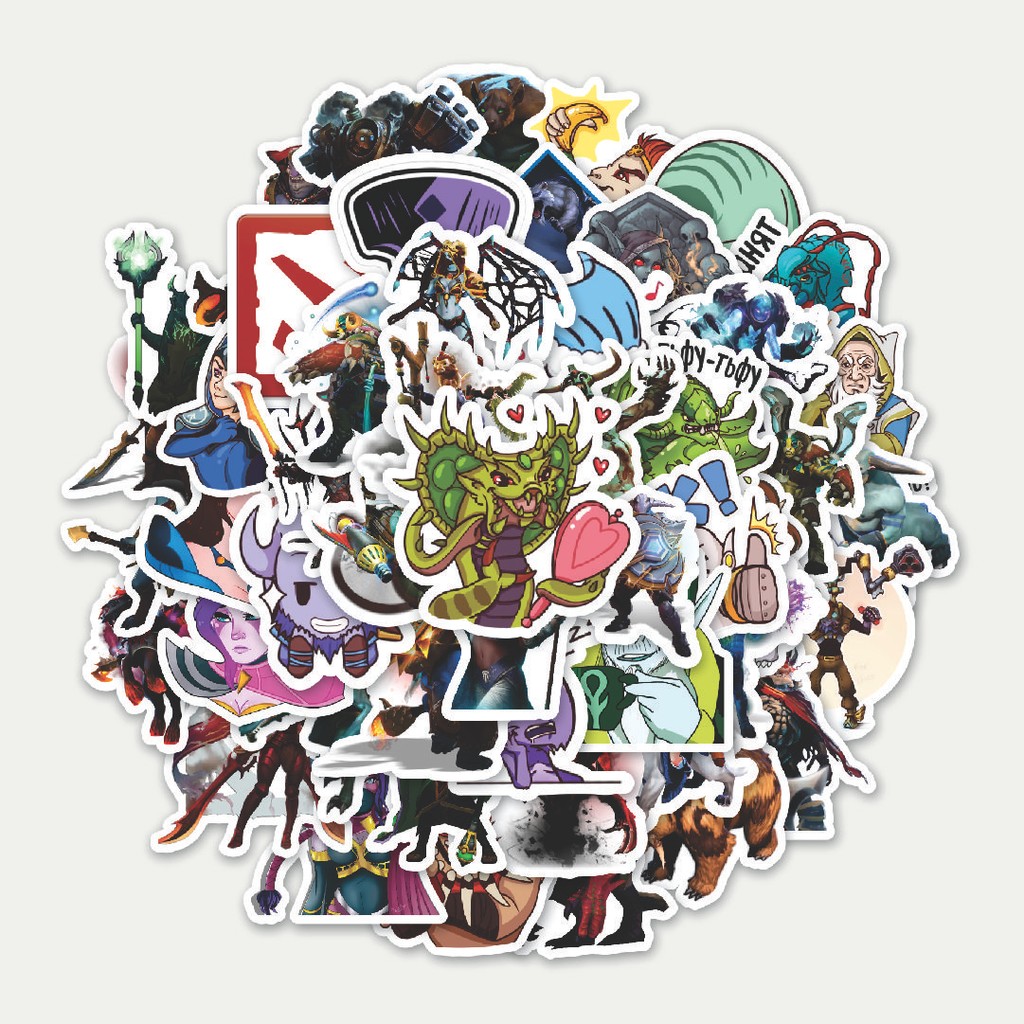 

Sticker Pack Stiker Defend Of The Ancient - DOTA | Sticker TUMBLR | Stiker LAPTOP KOPER HELM