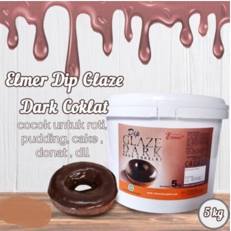

Hot Produk Elmer Dip Glaze All Varian 5Kg - Dark Choco c4 Terbaik dan Terlaris