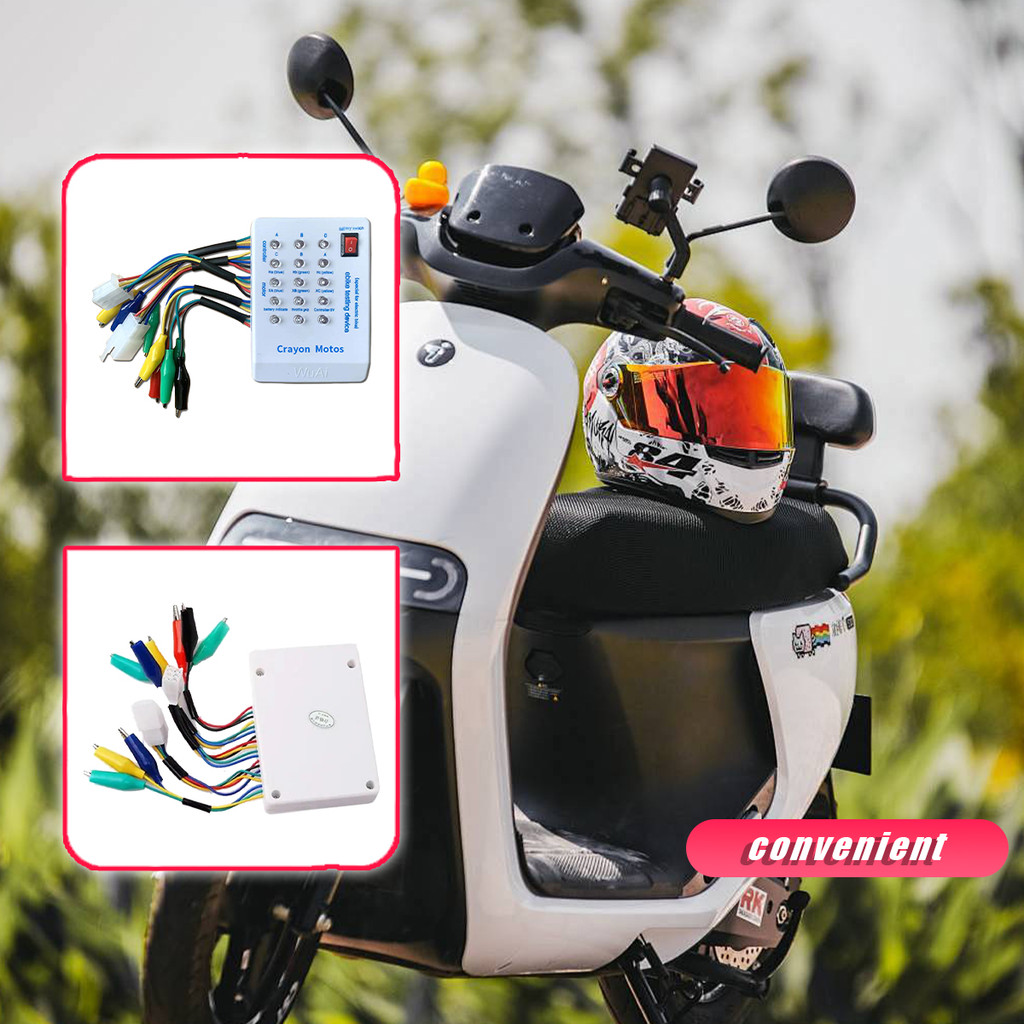 BLDC TESTER 24V/36V/48V/60V/72V Multivoltage - Alat Tes Kontroler Dinamo Sepeda Listrik/Skuter Elekt