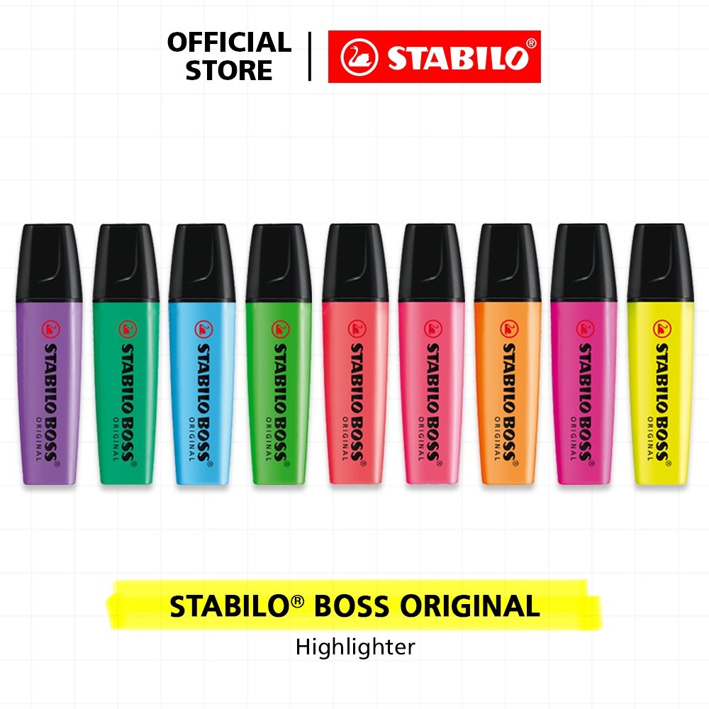 

STABILO BOSS ORIGINAL / Mix Colors / Highlighter
