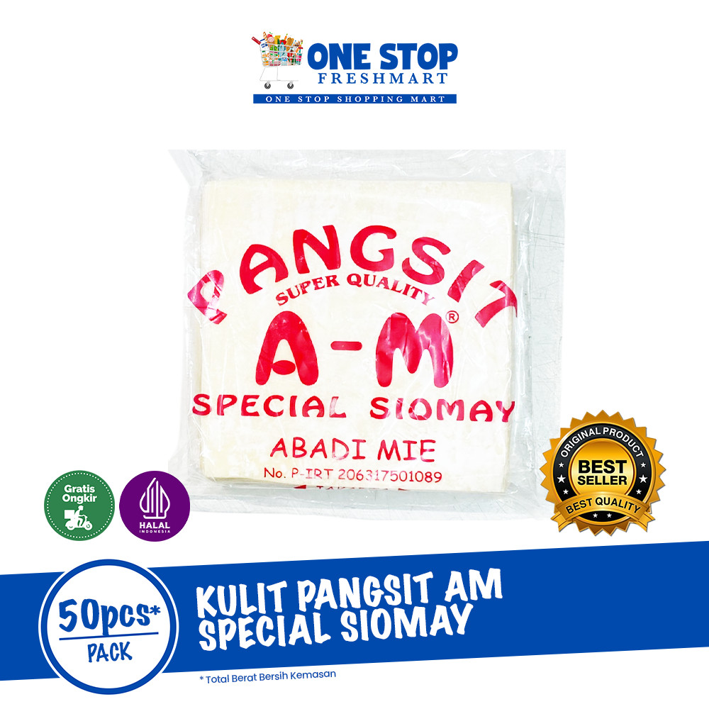 

KULIT PANGSIT AM SIOMAY REBUS ISI 50