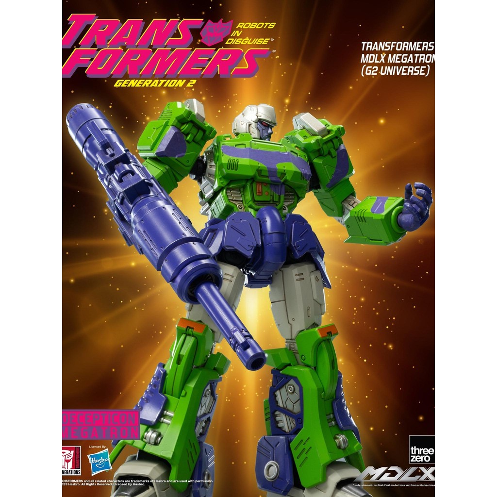 Threezero 3Z0695 MDLX Megatron (G2 Universe Comic Book)