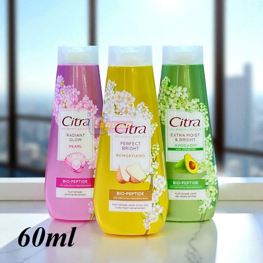 CITRA HAND BODY KECIL 60ml BPOM / Citra UV Hand Body Lotion