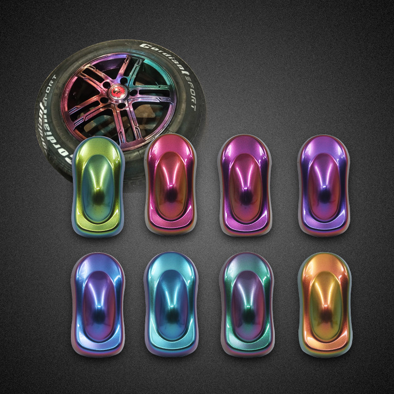 

Chameleon Pigments Acrylic Powder Coating Dye 10g for Crafts Car Automotive Painting Decoration Arts