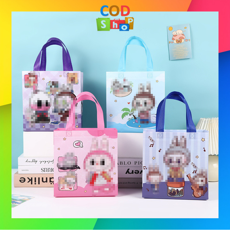 

COD - T6680 Goodie Bag Capybara / Tas Souvenir Karakter Lucu / Souvenir / Tas Kado Anti Air / / Tas Hadiah Ulang Tahun / Goodie Bag