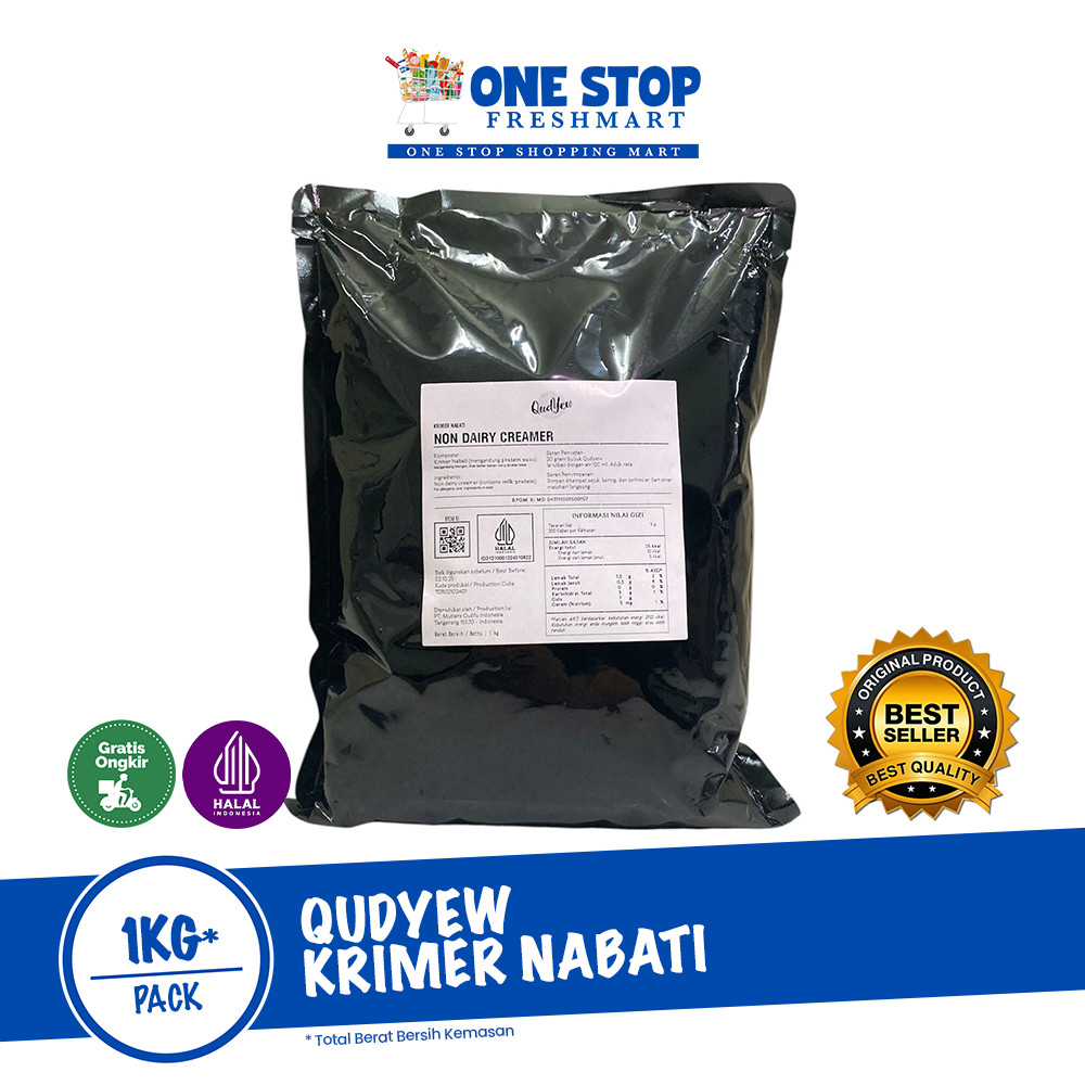 

QUDYEW KRIMER NABATI NON DAIRY CREAMER (IMPORT) 1KG