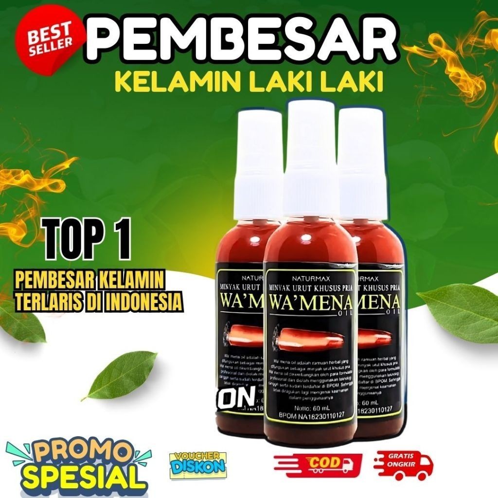 sanatakompas - MINYAK URUT WAMENA PEMBESAR JONNI PERMANEN DAUN TIGAJARI PAPUA ORIGINAL BPOM