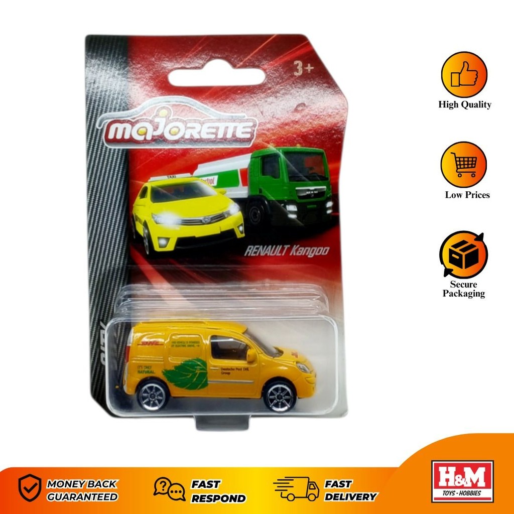 Majorette City Renault  Kangoo Orange