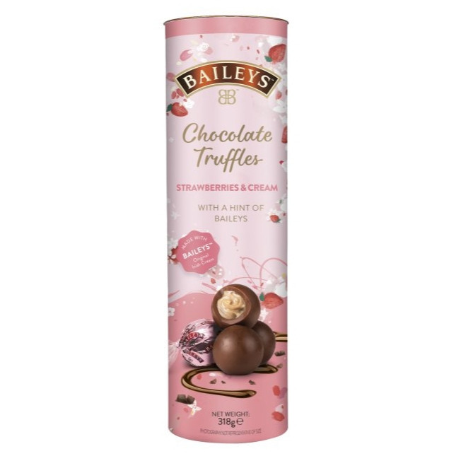 

Bailey's Strawberry Cream Chocolate Truffles 318gram asal Eropa