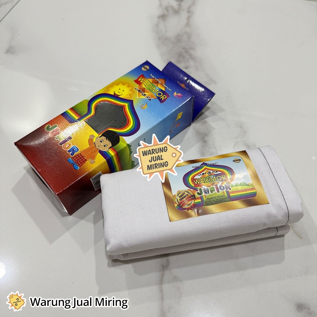 Sarung WADIMOR Padang Horison Tiga Dara Klir Kain Samping Tenun Motif Kotak Kotak2 Dewasa Pria Laki 