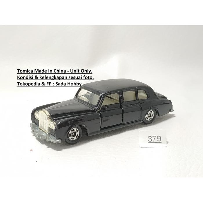 CSM... Tomica No 86 Rolls Royce Phantom VI Hitam Unit Only
