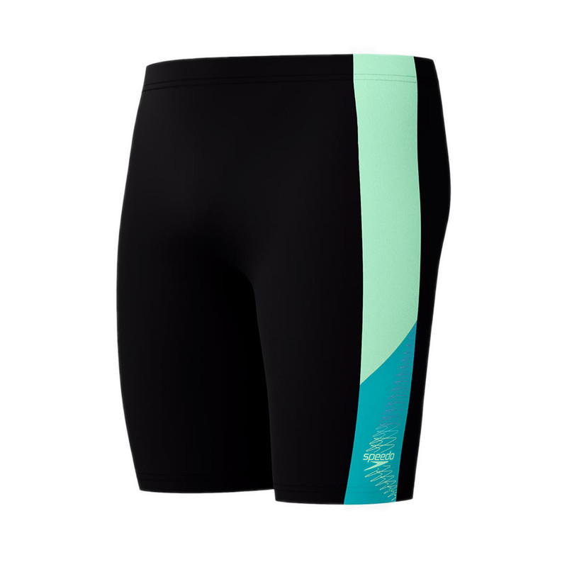 Speedo Mens Dive Jammer - Black Green