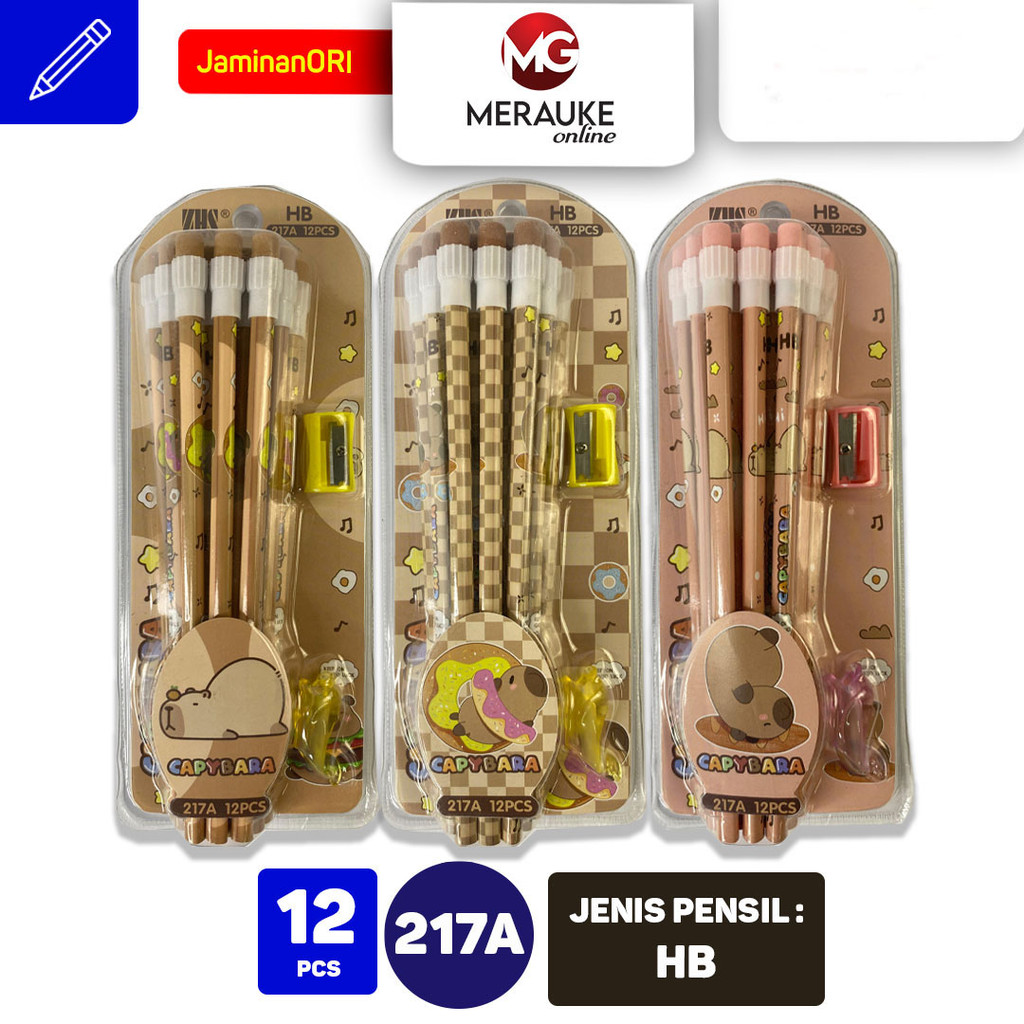 

Pensil SET HB dan Serutan ZAIXIN 217A